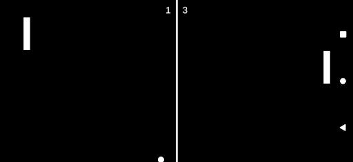 Android application Pong: vs CPU screenshort