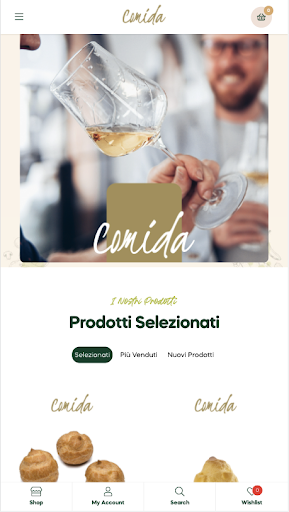 Comida Shop Screen 3