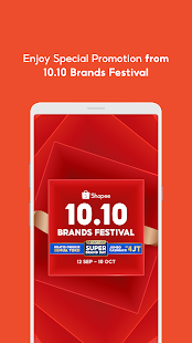 Shopee 10.10 Brands Festival Screenshot