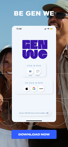 Android application GEN WE screenshort