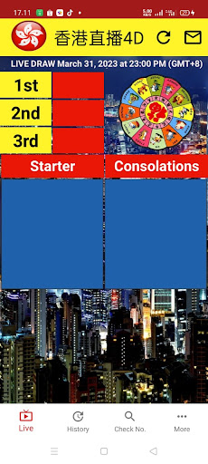 Android application Hongkong 4D screenshort