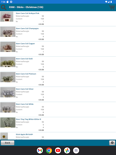 Android application Goedegebuure screenshort