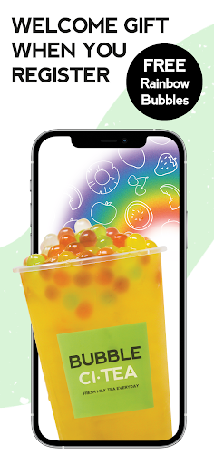 Android application Bubble CiTea screenshort