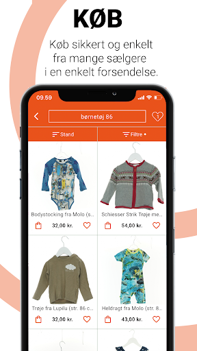 Android application Orderly screenshort