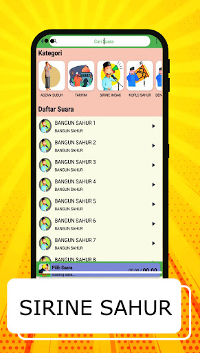 Android application Suara Bangun Sahur 2023 Ofline screenshort