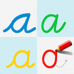 Cover Image of Скачать LetraKid Cursive: Буквы алфавита, пишущие дети  APK
