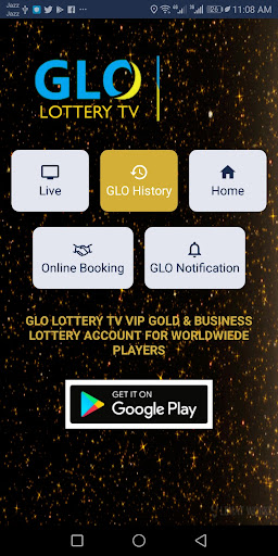 GLO Lottery TV Screen 2