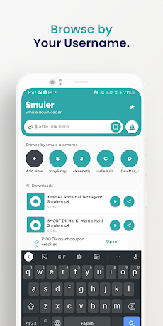 Smuler | Downloader for Smuleのおすすめ画像1