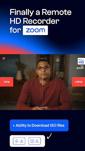 Android application Remote HD Recorder for Zoom screenshort