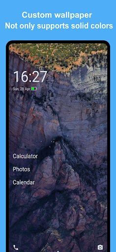Screenshot of OHome - Minimalist Launcher
