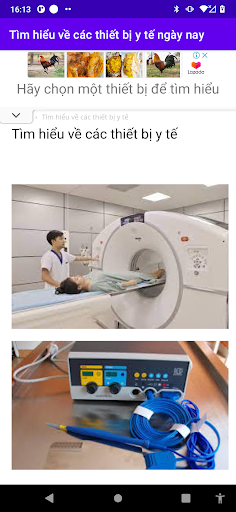 Tìm hiểu về các thiết bị y tế