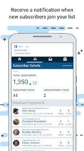 AWeber Email Stats on the Go