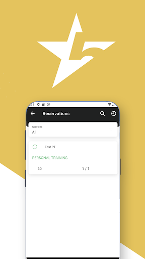Fivestar Fitness App Screen 3