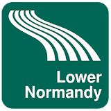 Lower Normandy Map offline icon
