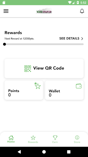 Android application Rock Rewards screenshort