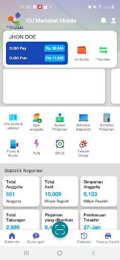 CU Martabat Mobile Screen 3