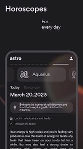 Captura de Pantalla 7 Astro: Horóscopo y Astrología android