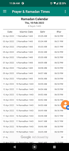 Ramadan Calendar 2024 Screen 2