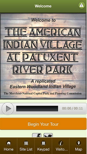 Android application Indian Village at Patuxent screenshort