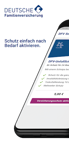 Android application DFV Snap screenshort