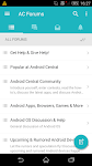 screenshot of AC Forums App for Android™