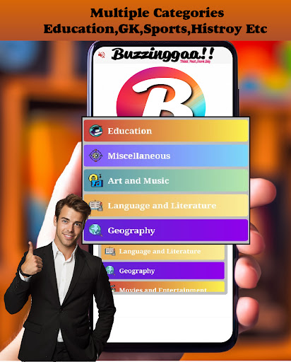 Buzzinggaa-The Quiz App Screen 2