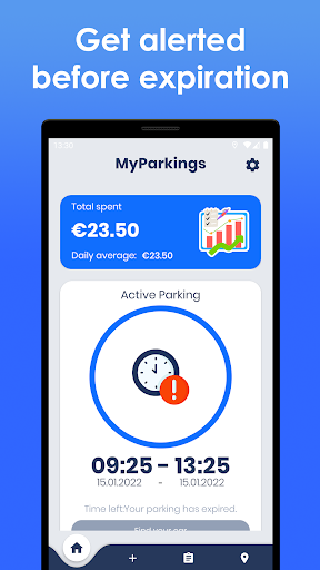 MyParkings Screen 2