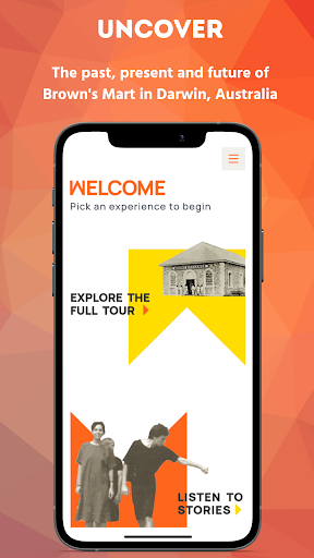Android application Brown's Mart Welcome Tour screenshort