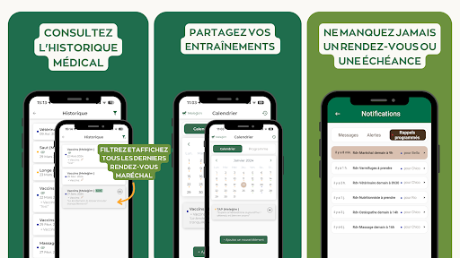 Equitazone: suivi des chevaux Screen 2