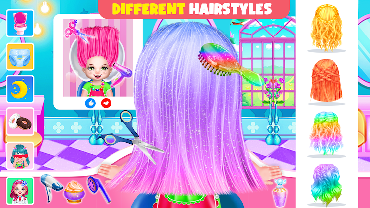 Baby Hairs Care: Dress Up Game - 1.0 - (Android)