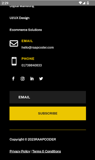 Raap Coder Screen 3