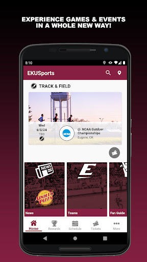 Android application EKUSports Mobile screenshort