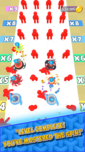 Spin Runner Merge Battle