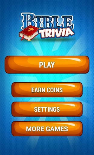 Android application Bible Trivia Game screenshort