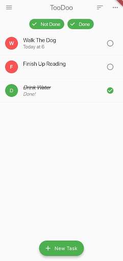 TooDoo - A Unique To Do App