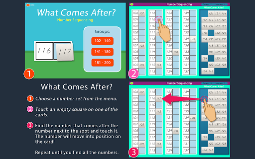 Montessori Number Sequencing - Screen 3