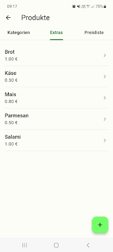 Order App - System Screen 3