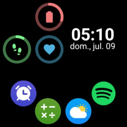 Android application BlackWhite Minimalist Face 03 screenshort
