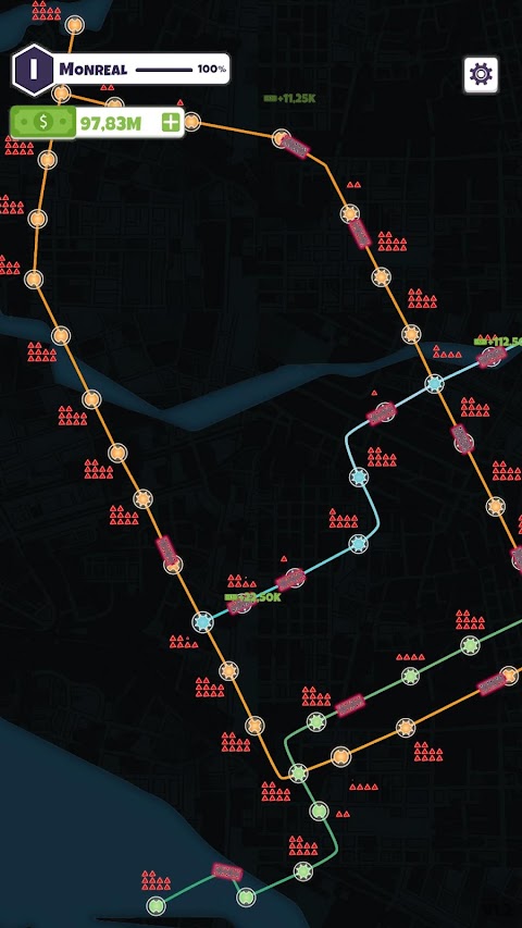 Subway Connect: Idle Metro Mapのおすすめ画像3