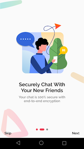 Android application Chat Mate screenshort