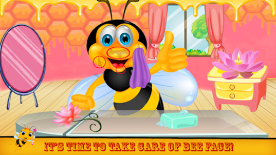 salón de spa de abejas