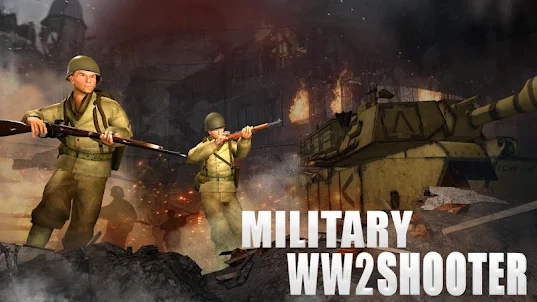 Call of WW2: 워존 개임 저격수 3d 총쏘기