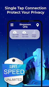 SINGAPORE VPN for PC 3