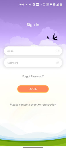 Android application OCIR Parent screenshort