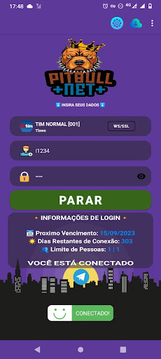 Android application PITBULL NET 5G++ screenshort