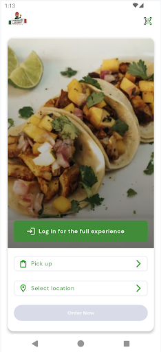 Android application Where's Aldo? Taqueria screenshort