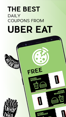 Coupons for Uber Eats Food Delivery & Promo Codesのおすすめ画像1
