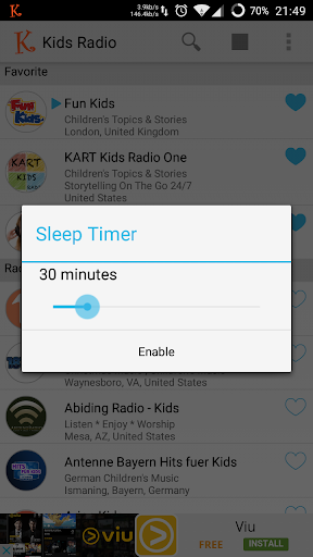 Kids Radio Screenshot 4 - AppWisp.com