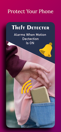Anti theft alarm App: detector Screen 3