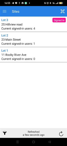 Android application SmartJobs screenshort